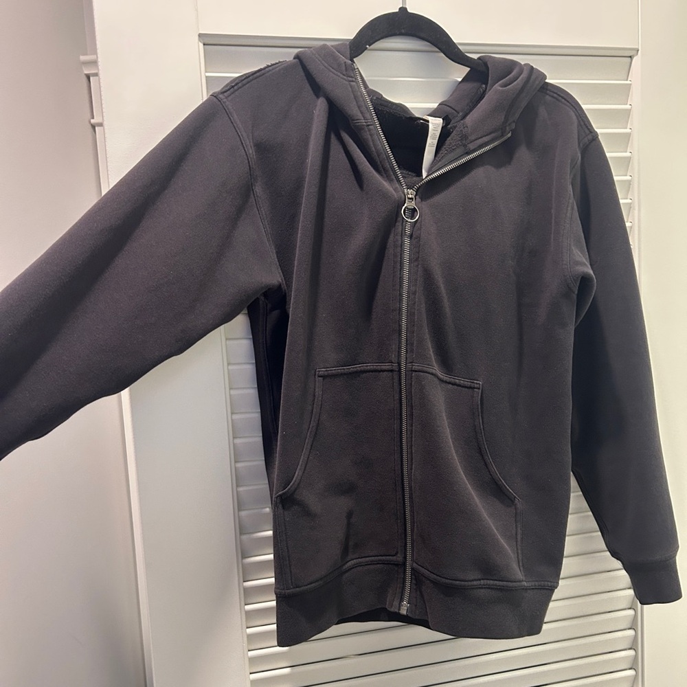Lululemon Classic Black Zip-Up Hoodie